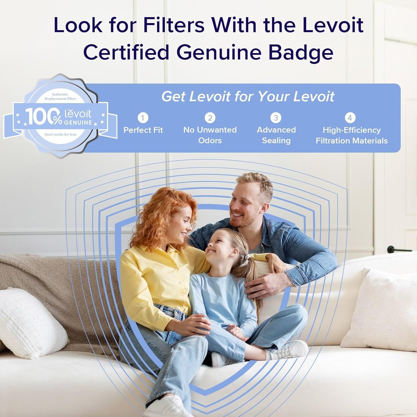 Levoit Smart Air Purifier - Cleaner Air for Every Room in Your Home