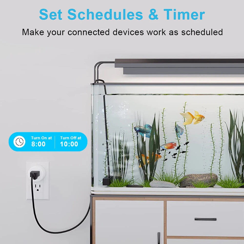 Smart Plug – App and Voice Control for Any Appliance