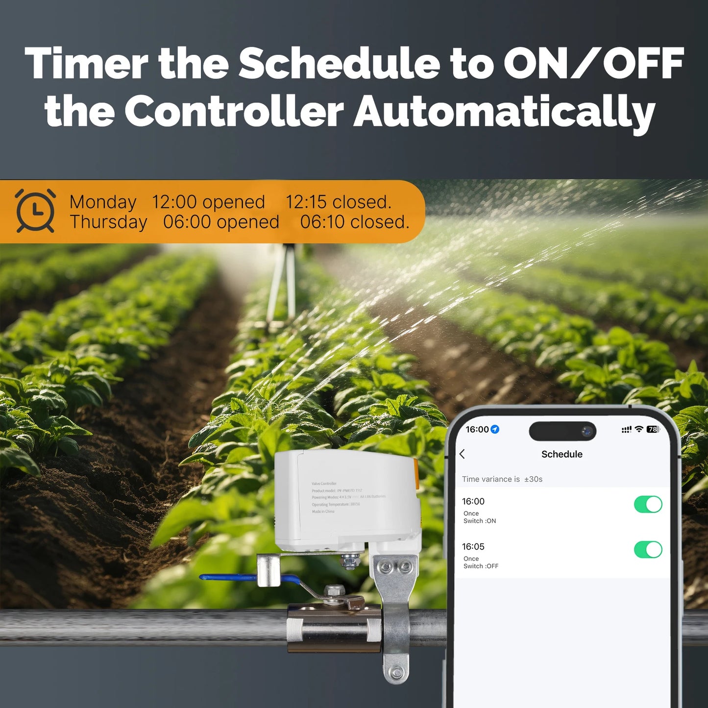 MOES ZigBee Smart Valve Controller – Automatic Gas & Water Shutoff for Home Safety & Leak Protection
