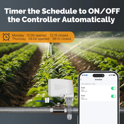 MOES ZigBee Smart Valve Controller – Automatic Gas & Water Shutoff for Home Safety & Leak Protection