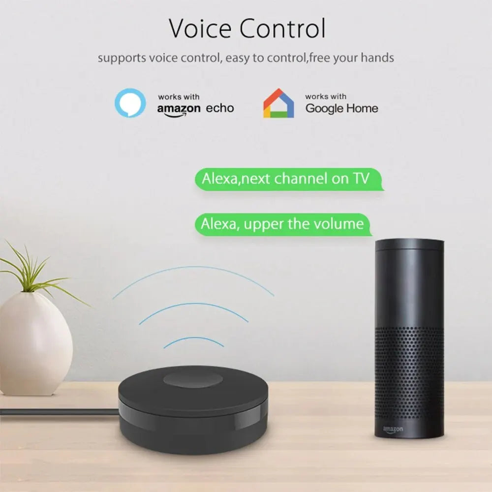 Smart Wi-Fi RF/IR Remote – Control TV, AC & Devices with App & Voice