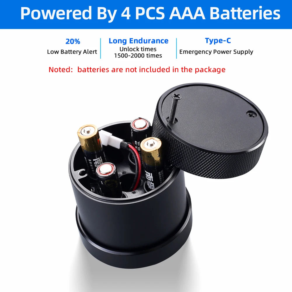 L16A Smart Fingerprint Door Lock – Keyless Security for Your Home