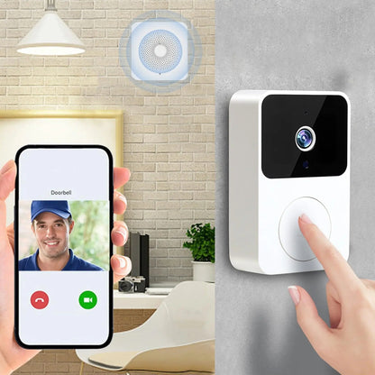 Wi-Fi Smart Video Doorbell Camera – See and Talk to Visitors from Your Phone