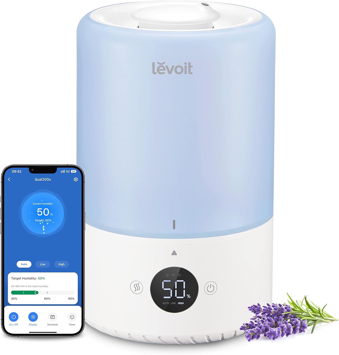 LEVOIT Smart Humidifier - Quiet for Bedrooms and Nurseries