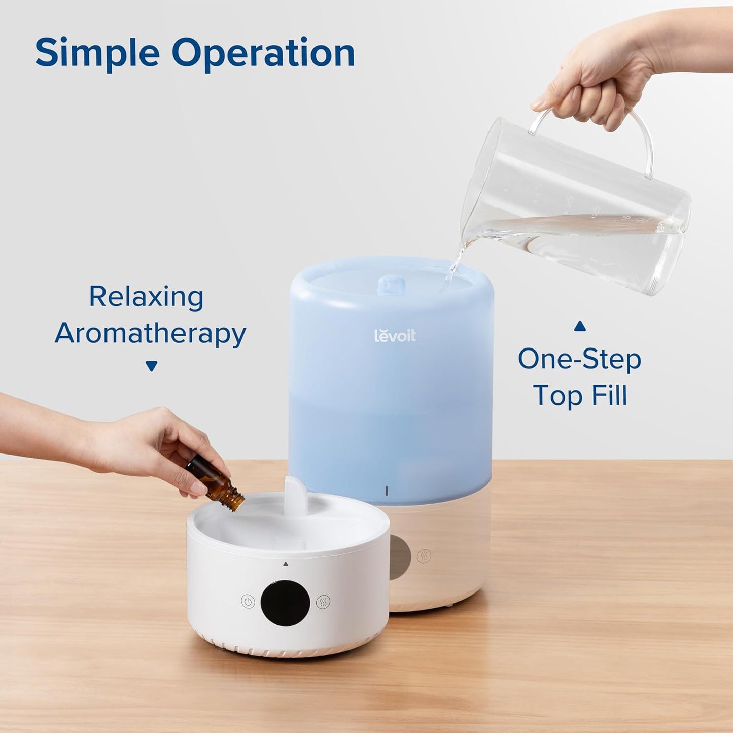 LEVOIT Smart Humidifier - Quiet for Bedrooms and Nurseries
