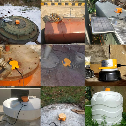Solar Water Tank Level Monitor with Indoor Display