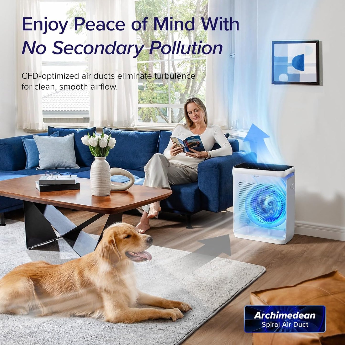 Levoit Smart Air Purifier - Cleaner Air for Every Room in Your Home