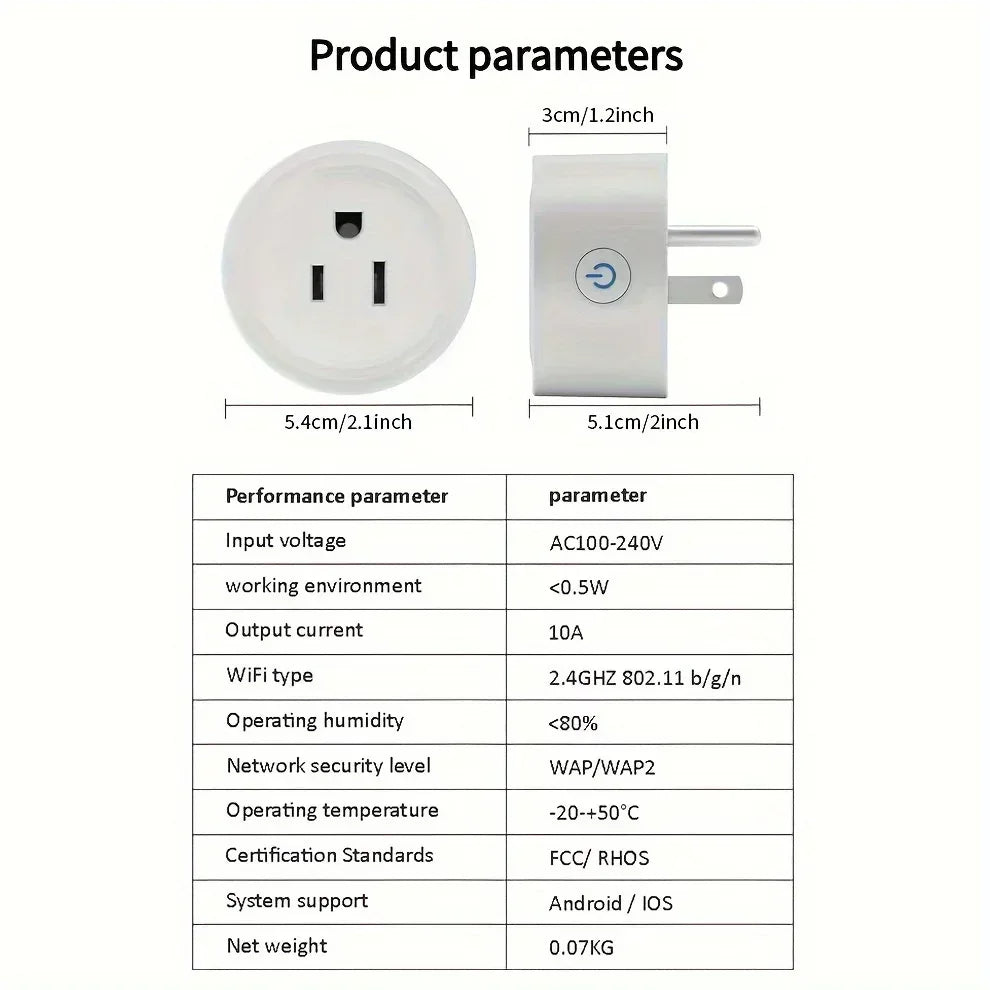 Wi-Fi Smart Plug – Forgetting to Turn Off Appliances? Automate Them Easily!