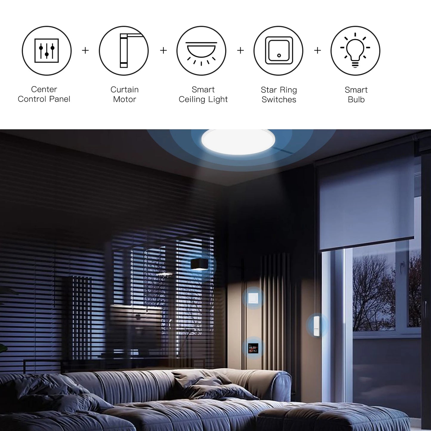 MOES Smart Blinds Motor – Automate Your Blinds