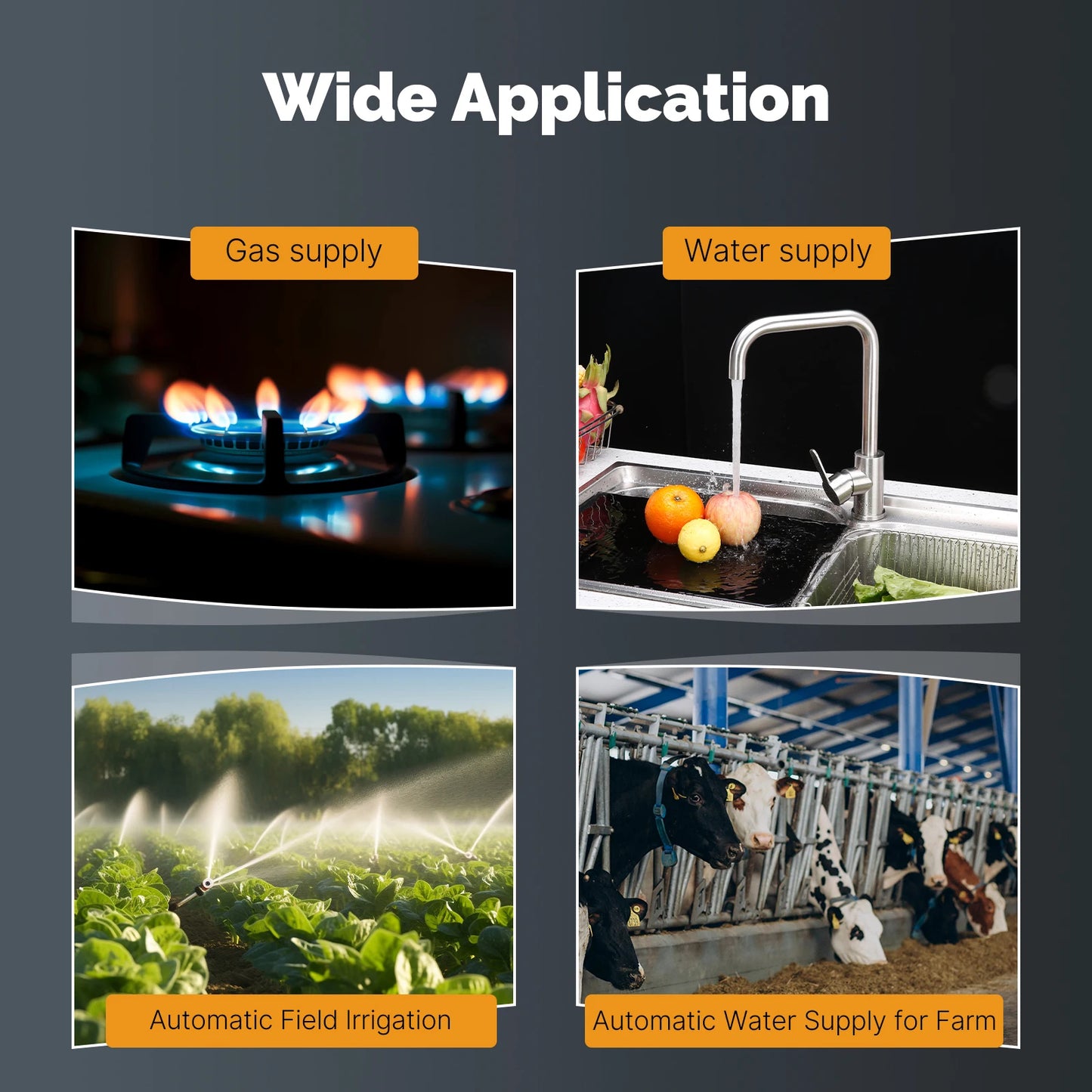 MOES ZigBee Smart Valve Controller – Automatic Gas & Water Shutoff for Home Safety & Leak Protection