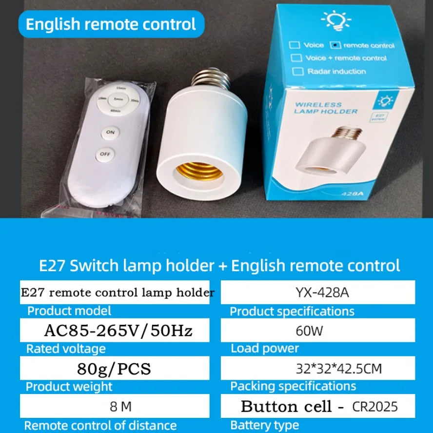 Remote Light Socket – Control Any Bulb Without Rewiring
