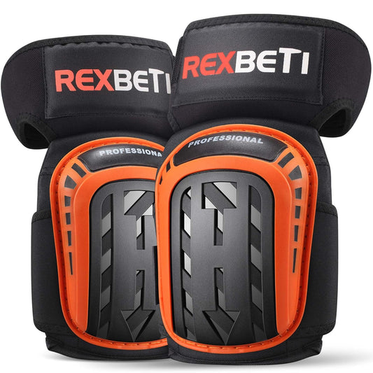 REXBETI Knee Gel Pads, Anti-slip Foam for Construction, Gardening, Flooring, and Cleaning
