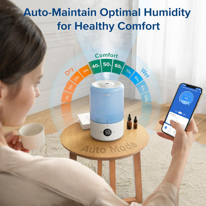 LEVOIT Smart Humidifier - Quiet for Bedrooms and Nurseries