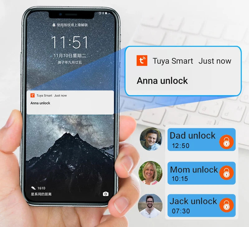 P70 Smart Padlock – Fingerprint & App Unlock for Keyless Security