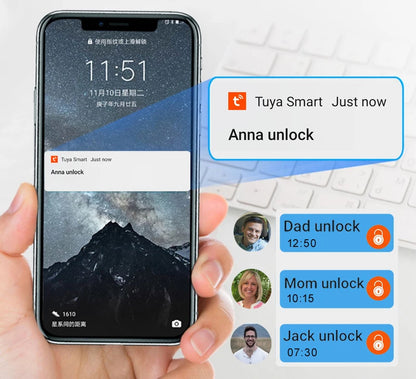 P70 Smart Padlock – Fingerprint & App Unlock for Keyless Security