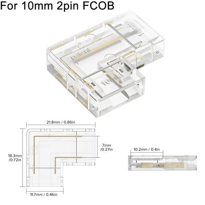 LED Strip L Connector – Clean 90° LED Corners Without Soldering