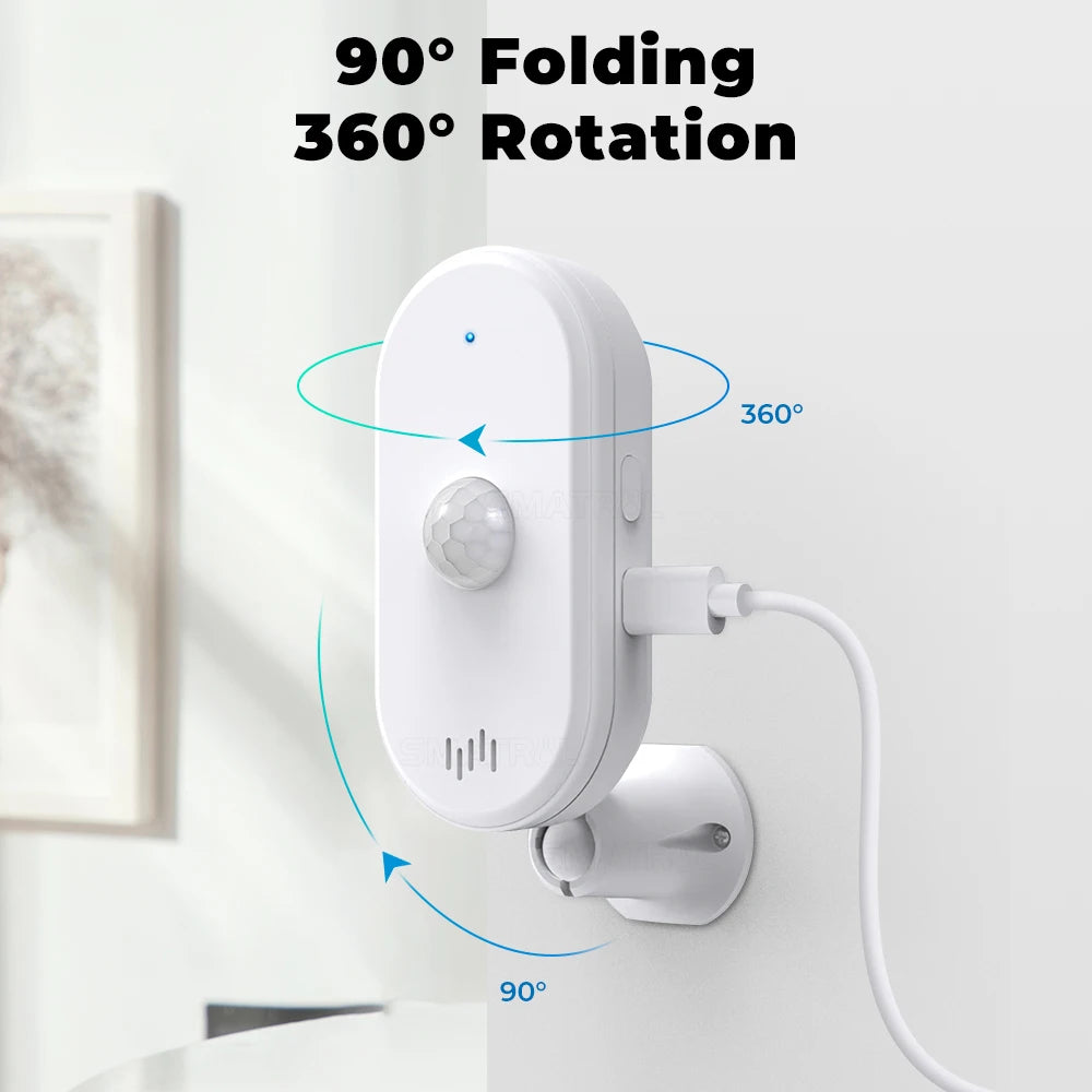 Smart Motion Sensor Alarm - Scares Off Intruders and Get Alerts in Your Phone