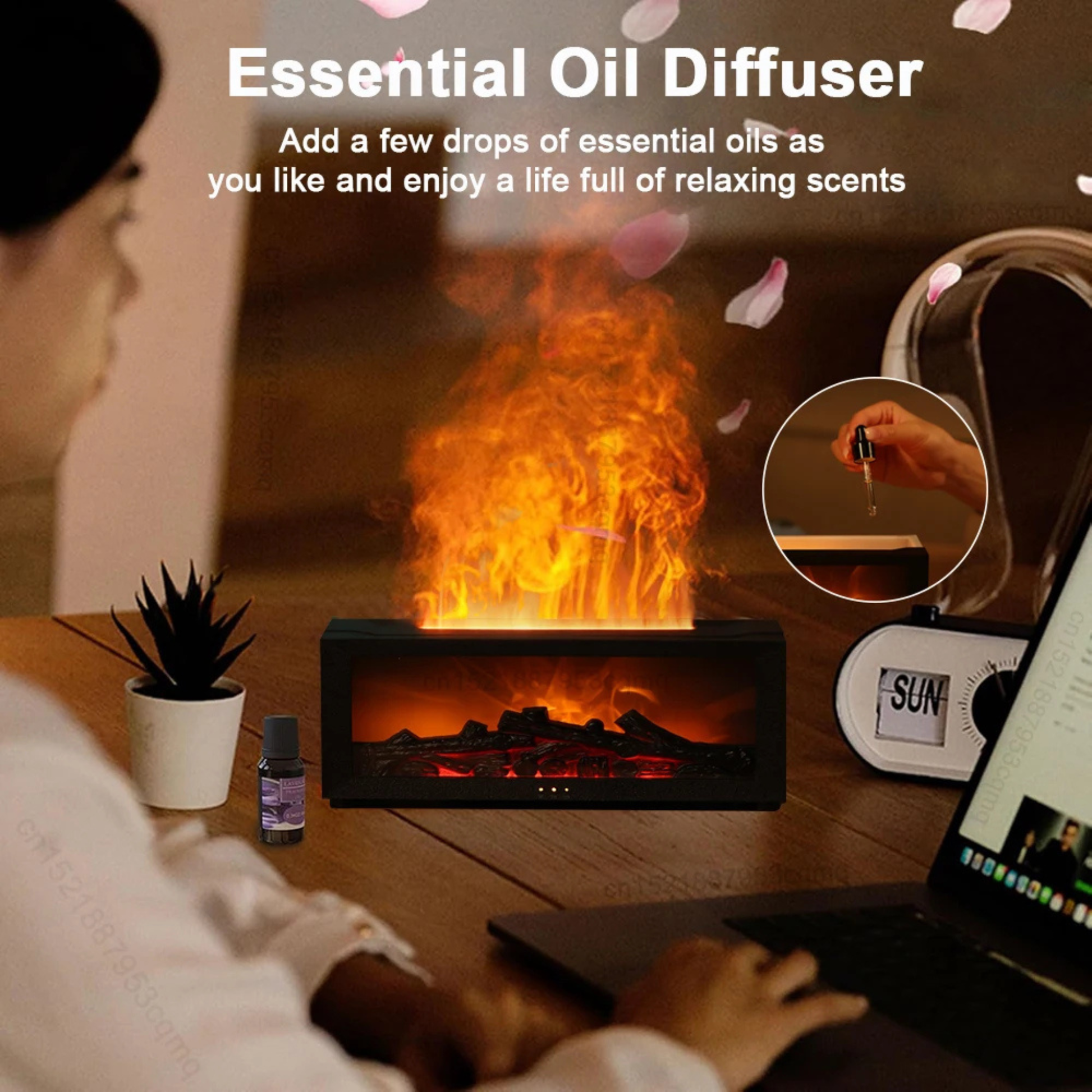150ml Fireplace Aroma Diffuser