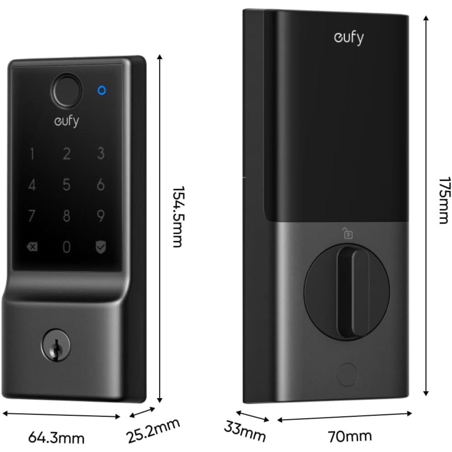 eufy Smart Lock C34 – Keyless Home Door Security