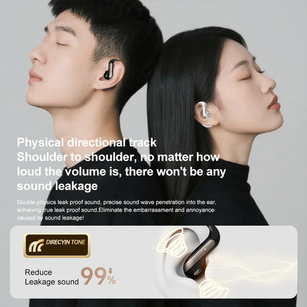 YJ-55 Open-Ear Hook Wireless Earbuds, Secure Fit For Daily Movement
