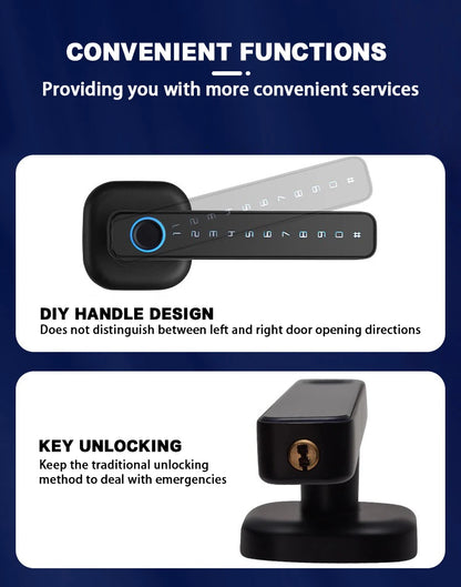 M6 Smart Lock with Handle