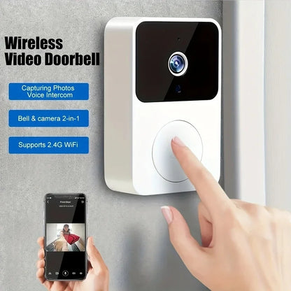 Wi-Fi Smart Video Doorbell Camera – See and Talk to Visitors from Your Phone