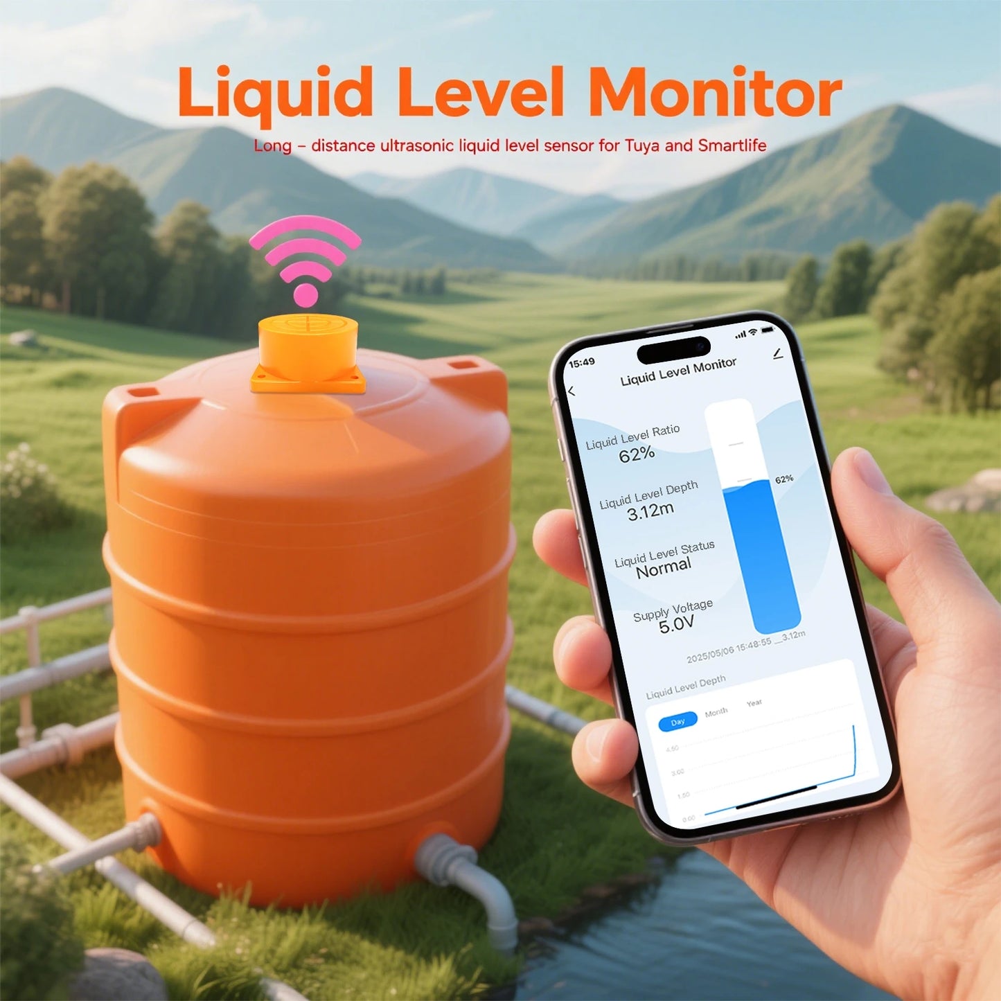 Solar Tank Level Monitor – Check Your Tank Level Anytime