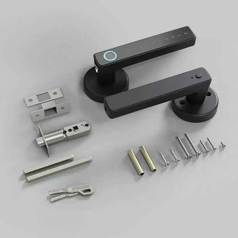 Smart Fingerprint Door Lock – 4-in-1 Keyless Entry for Homes & Offices