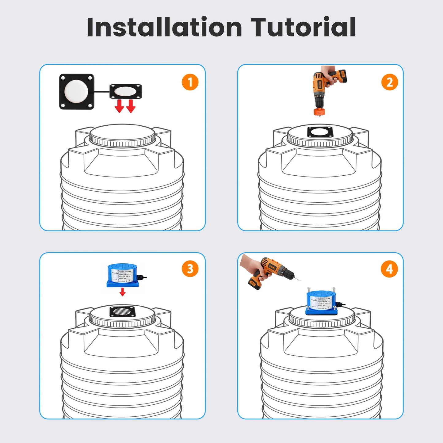 Smart Tank Level Monitor – Check Your Level From Your Phone