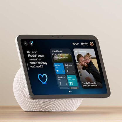 Amazon Echo Show 8 – Big Sound, Bright Screen, and Smart Home Control
