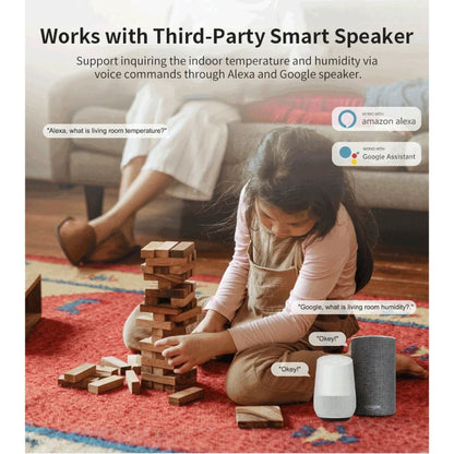 Smart Temperature & Humidity Sensor – Real-Time Indoor Climate Monitor