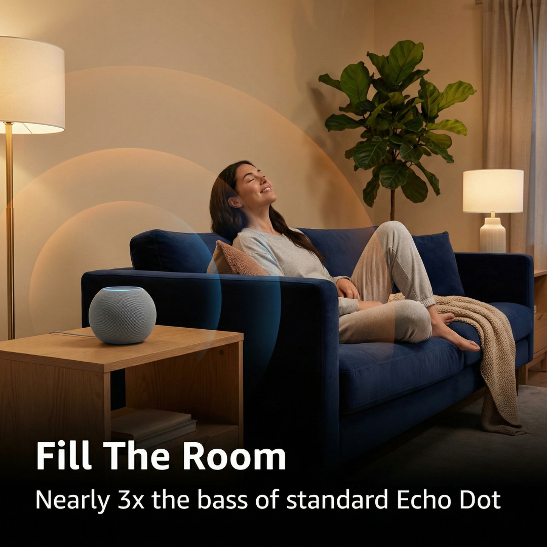 Amazon Echo Dot Max – Room-Filling Sound and Smart Home Hub in One