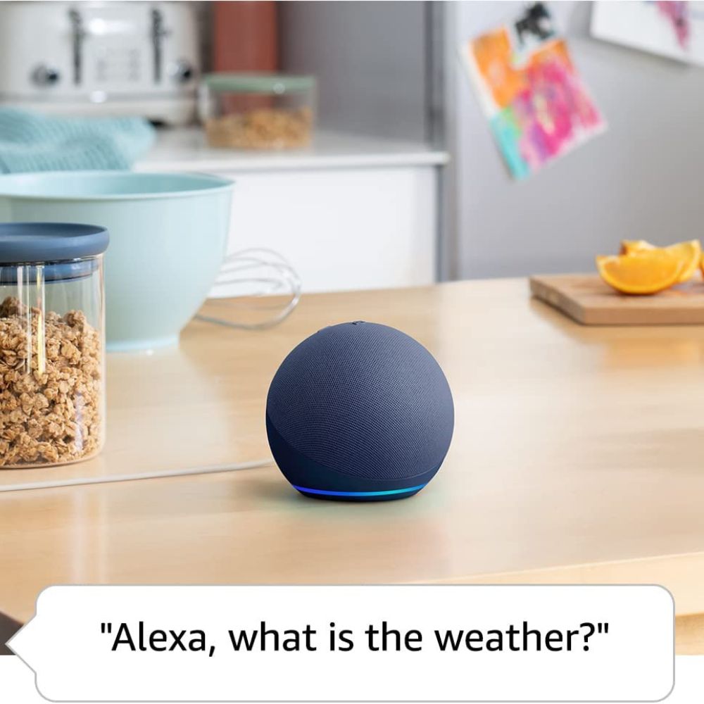 Echo Dot (Newest Model) - Alexa Speaker with Vibrant Sound for Any Room