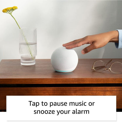 Echo Dot (Newest Model) - Alexa Speaker with Vibrant Sound for Any Room