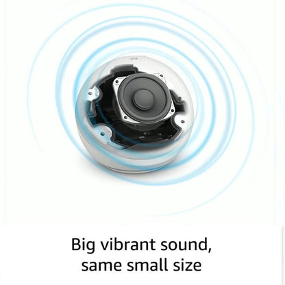 Echo Dot (Newest Model) - Alexa Speaker with Vibrant Sound for Any Room