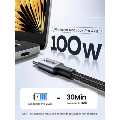 65W GaN Charger + 100W USB-C Cable Bundle