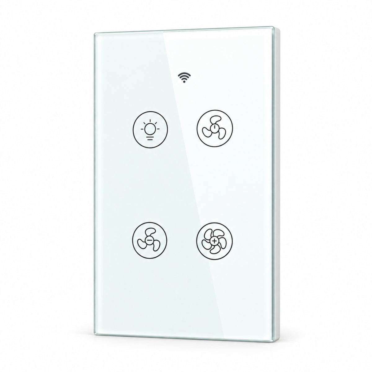 Wi-Fi Fan & Light Switch - Control Your Ceiling Fan and Light From Bed