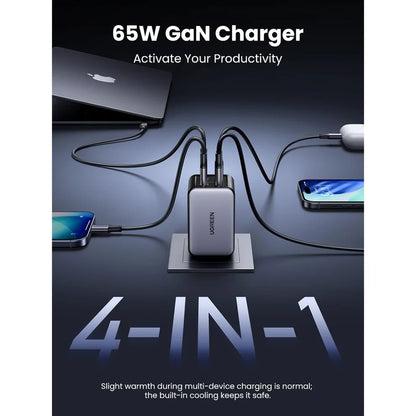 65W GaN Charger + 100W USB-C Cable Bundle