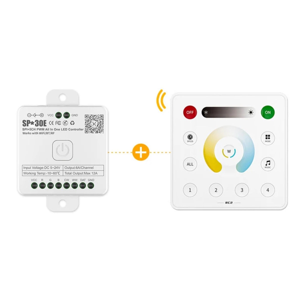 SP530E All-in-One LED Controller, Chasing & Dynamic Effects