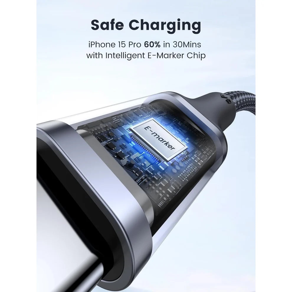 65W GaN Charger + 100W USB-C Cable Bundle