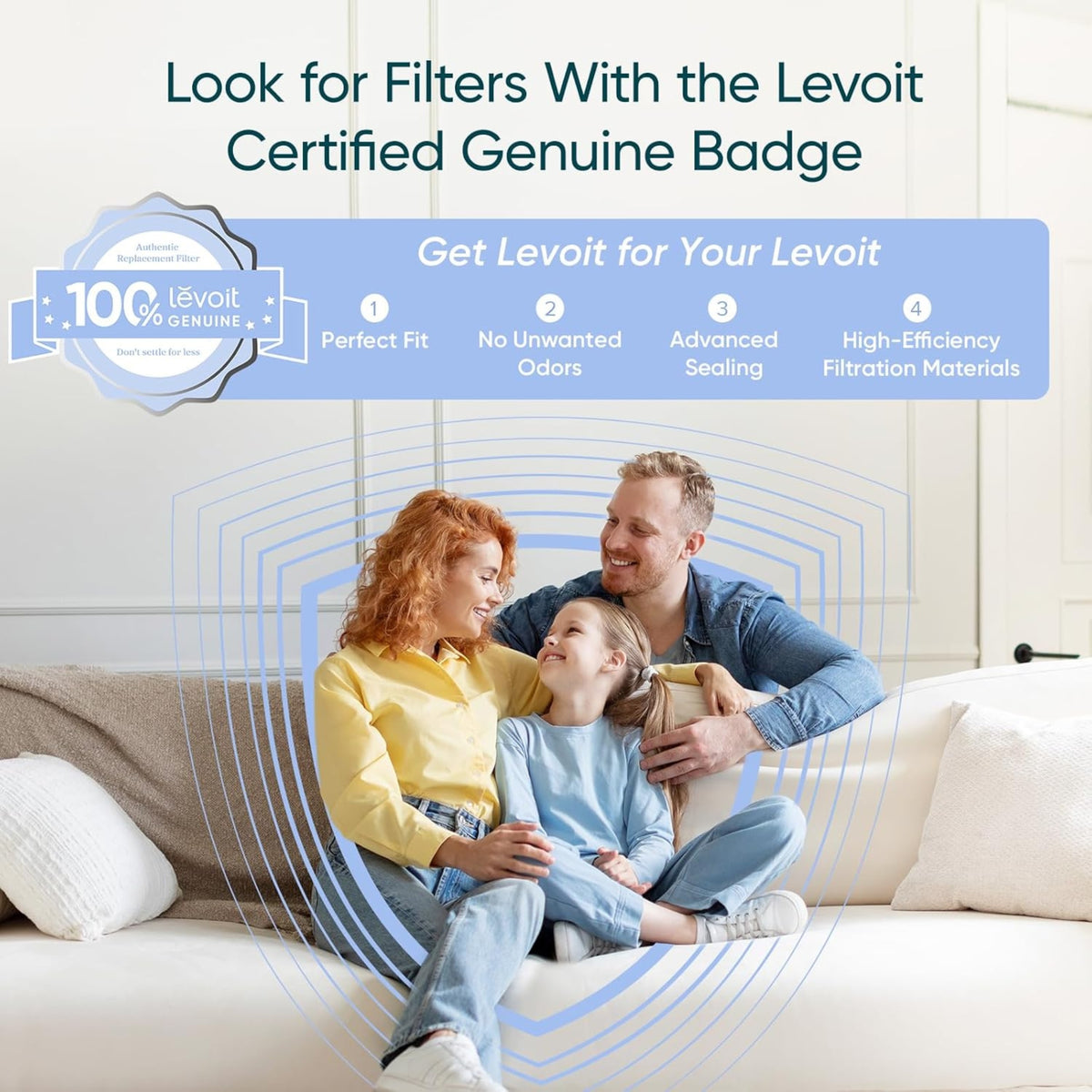 Levoit Core 200S-P Smart Air Purifier with HEPA filter