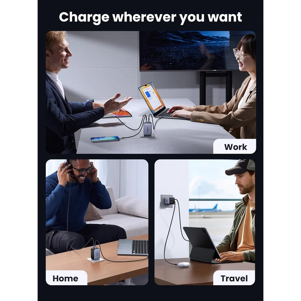65W GaN Charger + 100W USB-C Cable Bundle