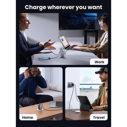 65W GaN Charger + 100W USB-C Cable Bundle