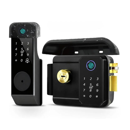 Smart Gate Lock - Fingerprint, PIN, Card & App Access