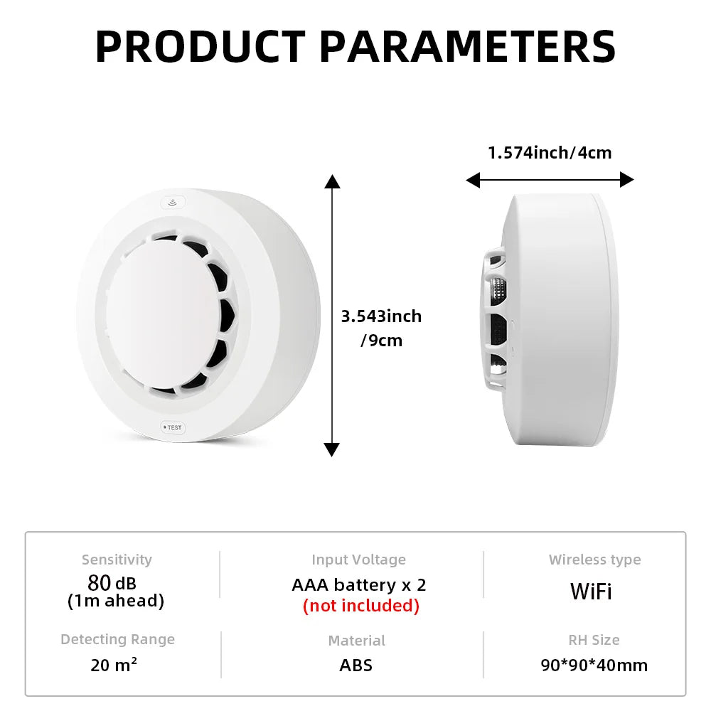 Smart Smoke Detector - Know the Moment Smoke Is Detected at Home