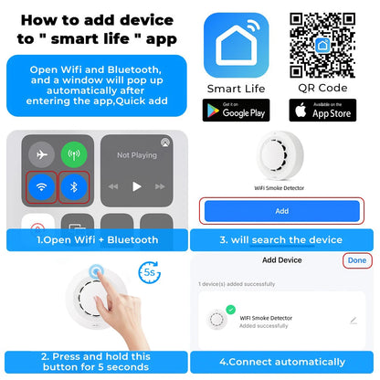 Smart Smoke Detector - Know the Moment Smoke Is Detected at Home