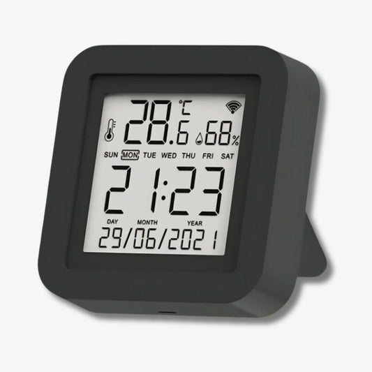 Wi-Fi Smart Universal IR Remote with Temperature & Humidity Sensor – Control AC, TV & More with App & Voice
