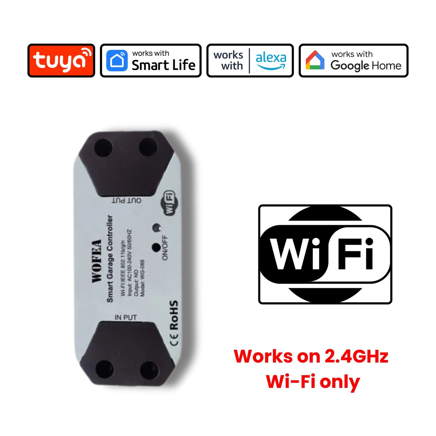 Wi-Fi Smart Garage Door Opener – Open and Close Your Garage From Anywhere