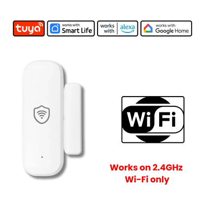 Wi-Fi/ZigBee Smart Door and Window Sensor – Get Notified the Moment a Door or Window Opens