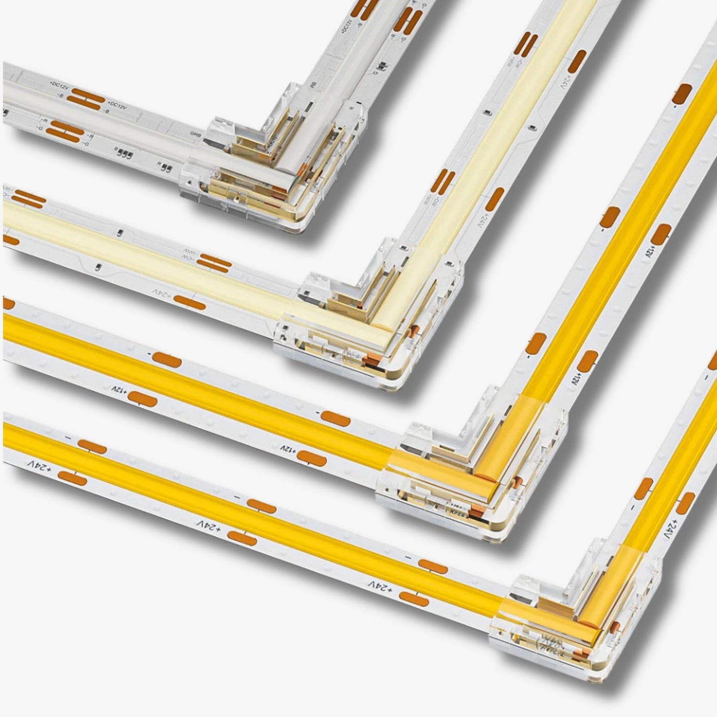 LED Strip L Connector – Clean 90° LED Corners Without Soldering
